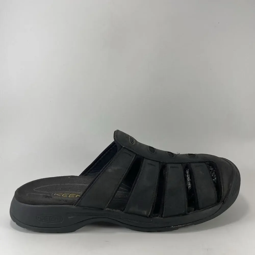 KEEN Daytona Slide Fisherman Sandals Mens Size 10 Black Slip On Outdoor
